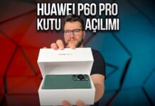 huawei p60 pro kutu açılımı