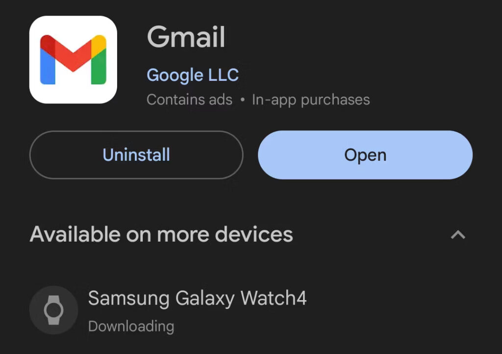 Wear OS için Gmail uygulaması çıktı!