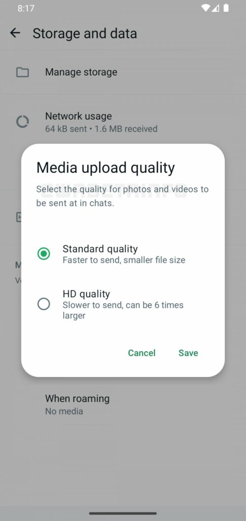 WhatsApp, HD fotoğraf paylaşımını otomatik hale getirecek seçeneği test ediyor!