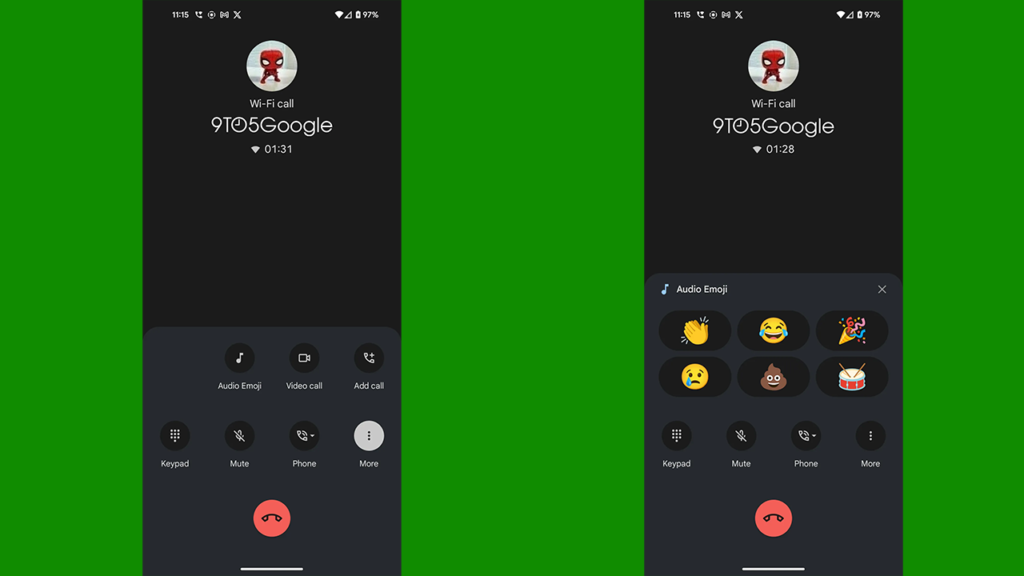 Google, Google Telefon uygulamasına Sesli Emoji özelliğini ekledi.