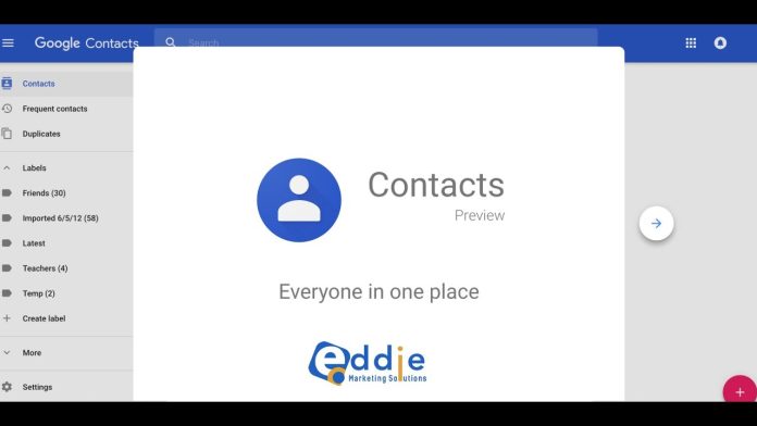 Google Contacts, yeni güncellemeleriyle iletişim senkronizasyonunu basitleştiriyor