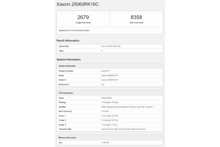 Redmi K80 Ultra, performans testinde kendini gösterdi