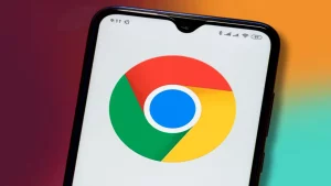 Chrome Android parmak izi