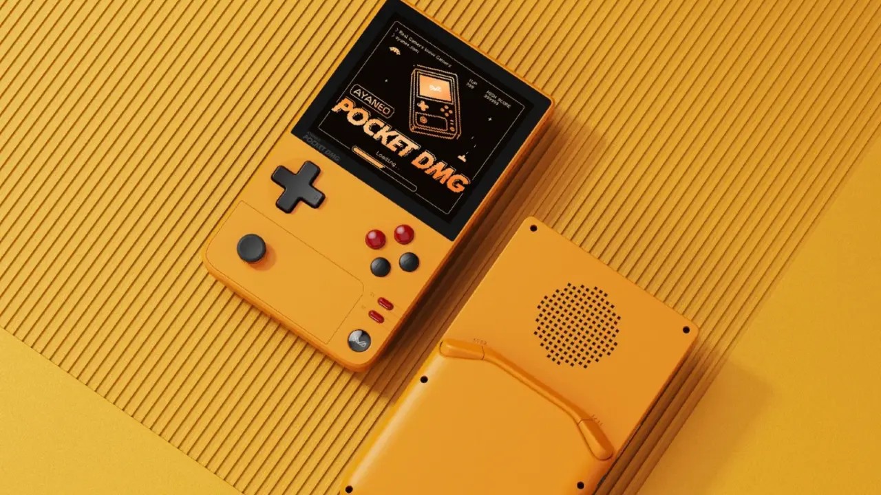 Ayaneo Pocket DMG Aura Yellow