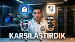 iOS ve One UI karşılaştırması