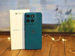 Moto G57 Power tasarımı