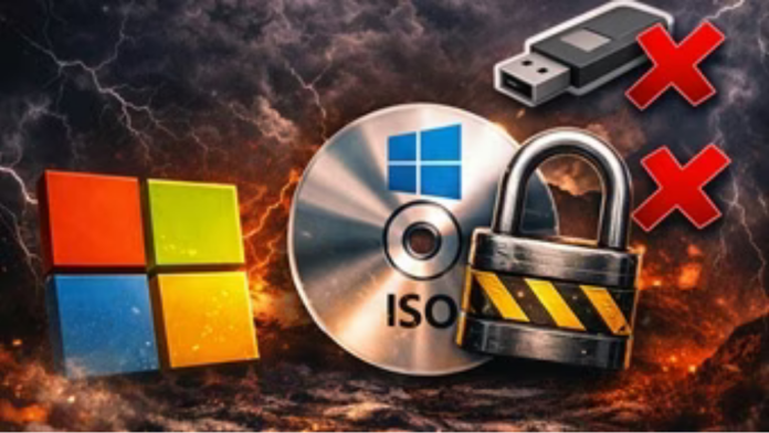 Windows ISO indirme engeli