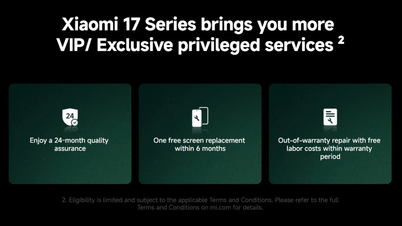 Xiaomi 17 serisi lansmanı