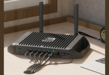 Fanless WiFi 7 router
