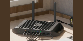 Fanless WiFi 7 router