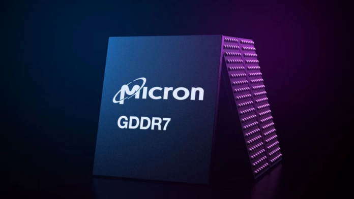Micron GDDR7 bellek