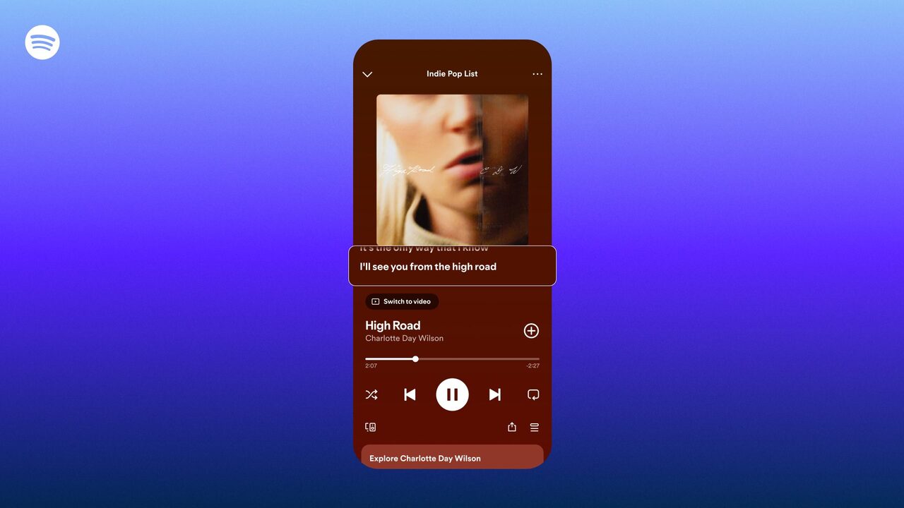 Spotify çevrimdışı şarkı sözleri