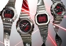 Casio G-Shock Metal Serisi Kırmızı Kadranlarla Globalleşiyor Casio G-Shock metal saat serisi