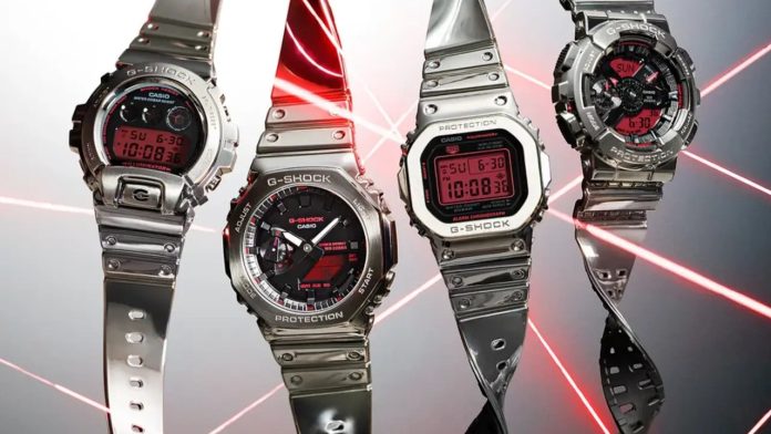 Casio G-Shock metal saat serisi