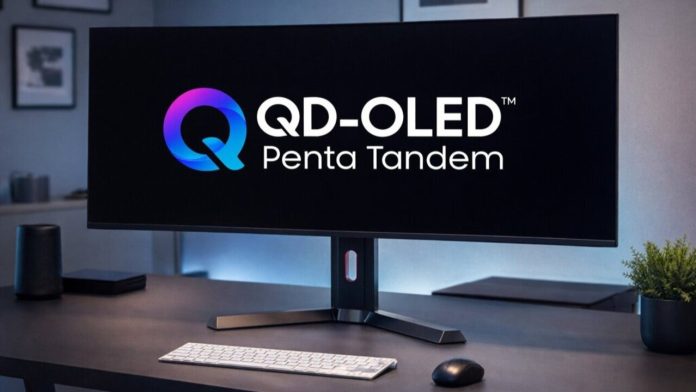 QD-OLED Penta Tandem
