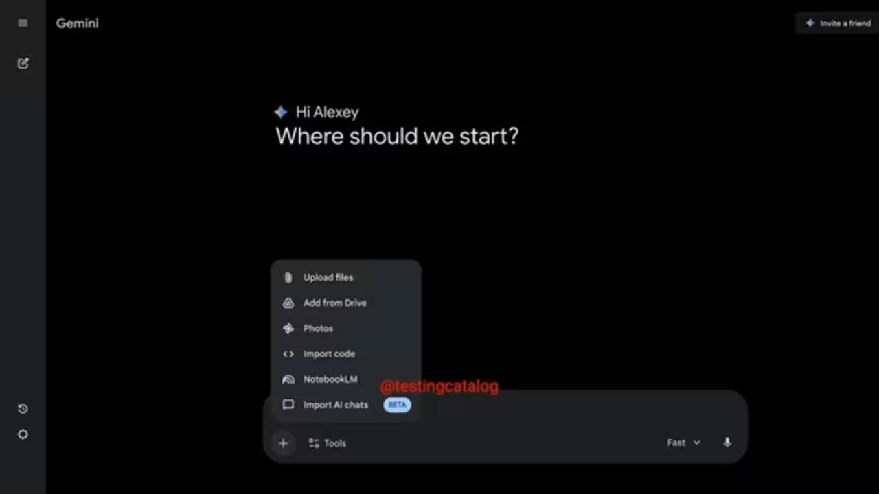 ChatGPT sohbetlerini içe aktarma