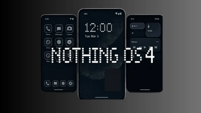 Nothing OS 4.1 güncellemesi