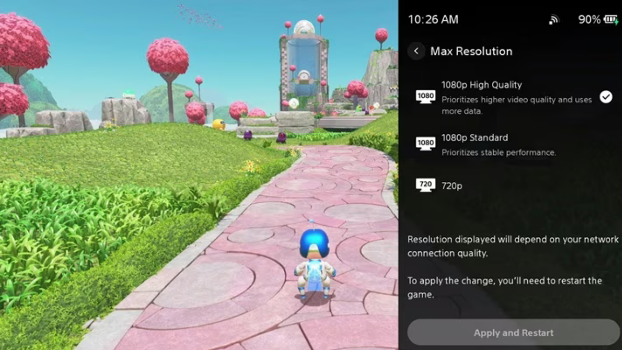 PlayStation Portal güncellemesi