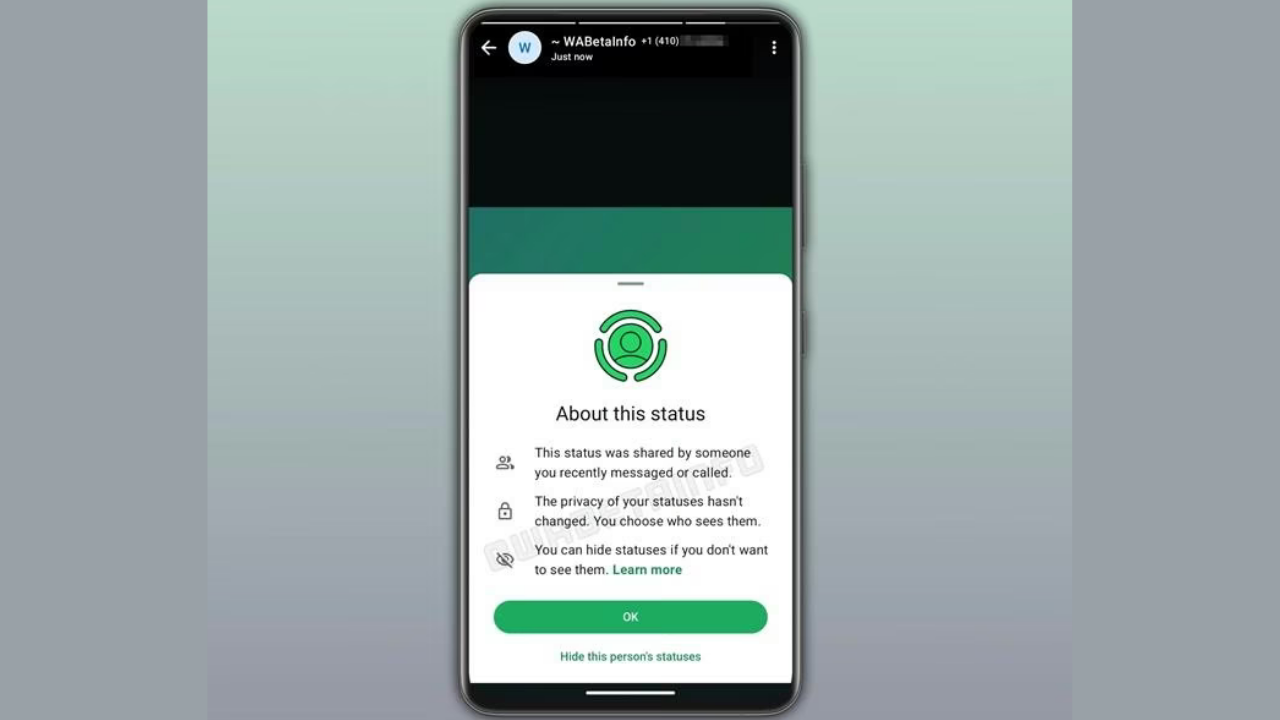 WhatsApp durum güncellemeleri