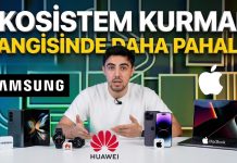 Samsung, Apple ve Huawei’den Ekosistem Kurmak İstersek Ne Kadara Mâl Olur? Teknoloji ekosistem maliyeti