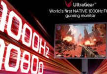 Teknoloji Devi Oyun Dünyasında Hız Rekoru Kırdı LG 1000Hz oyuncu monitörü