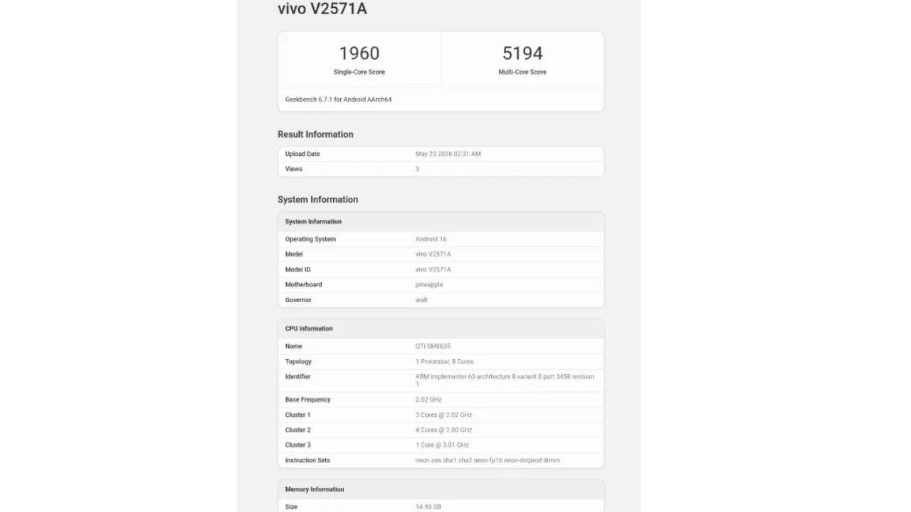 Yeni Vivo S60 serisi