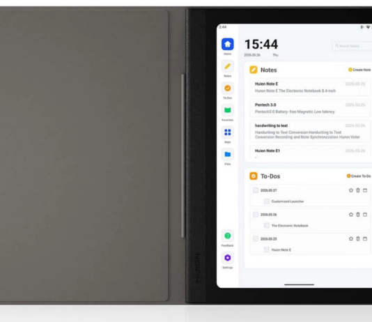 Huion Android 15 Işletim Sistemli Yeni Dijital Not Defterini Duyurdu Huion Note E özellikleri