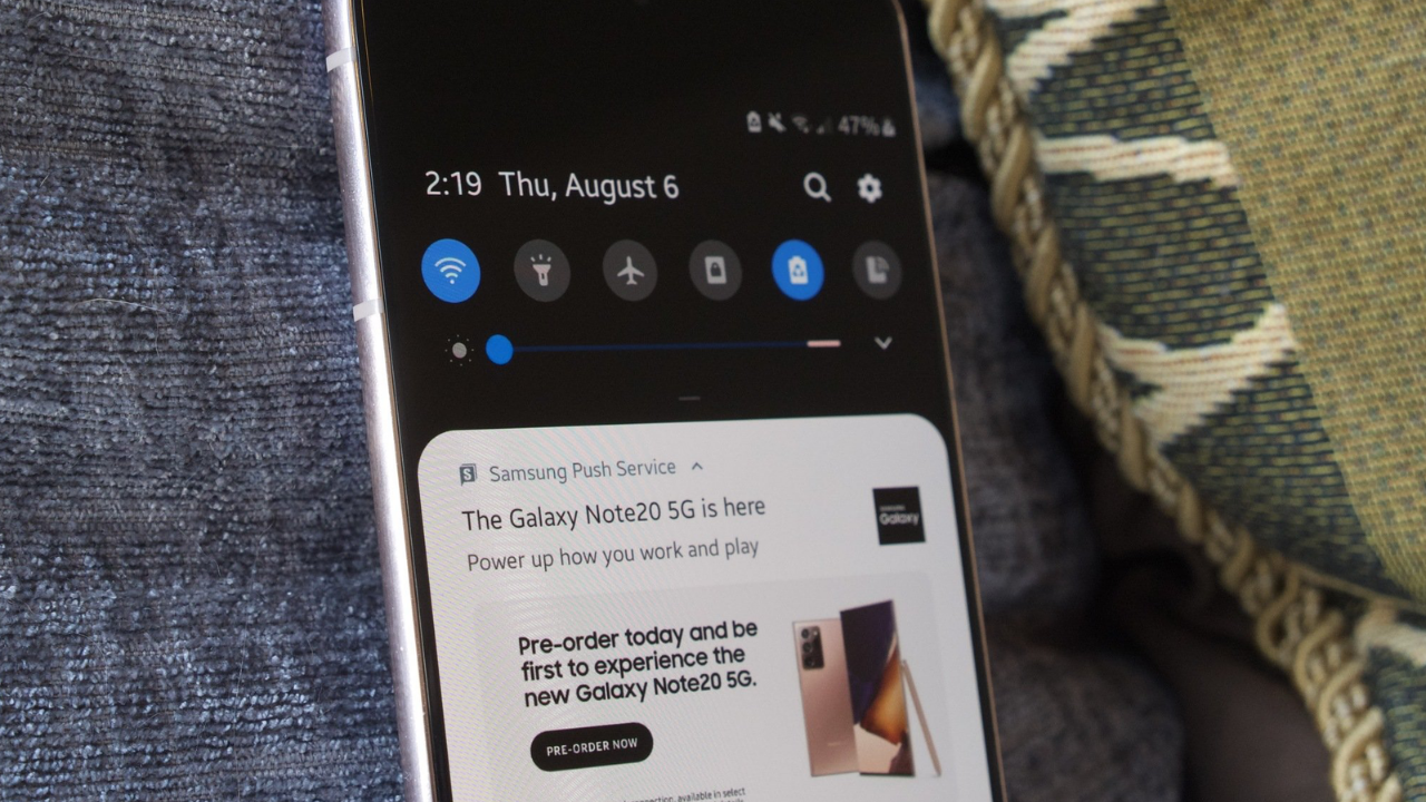 Samsung Galaxy bildirim reklamları engelleme