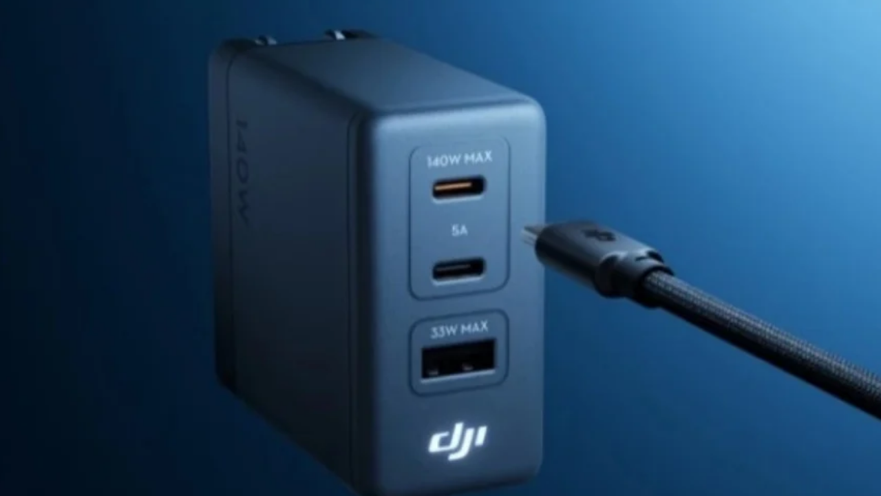 DJI GaN şarj cihazı