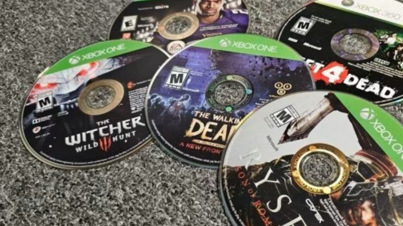 Xbox oyun diskleri