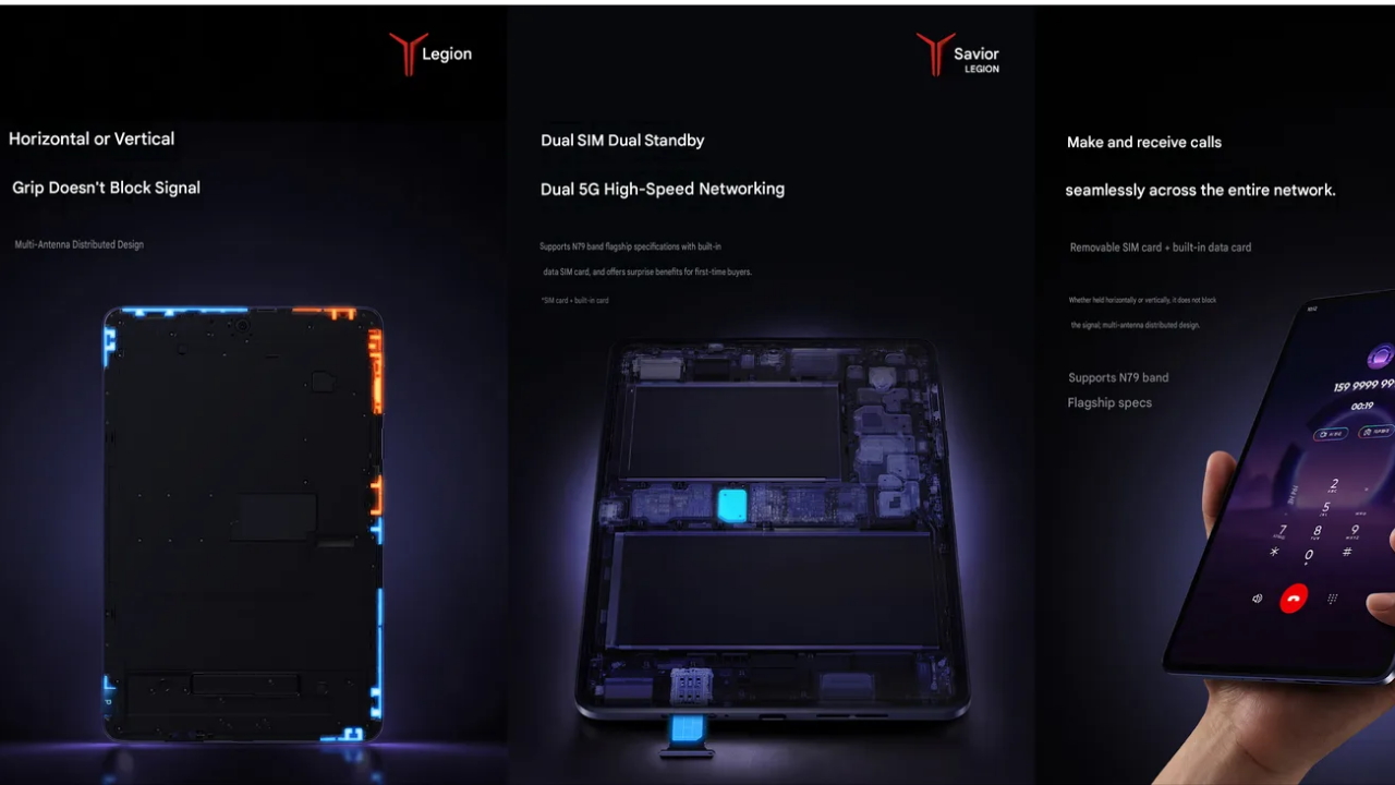 Lenovo OLED oyuncu tableti