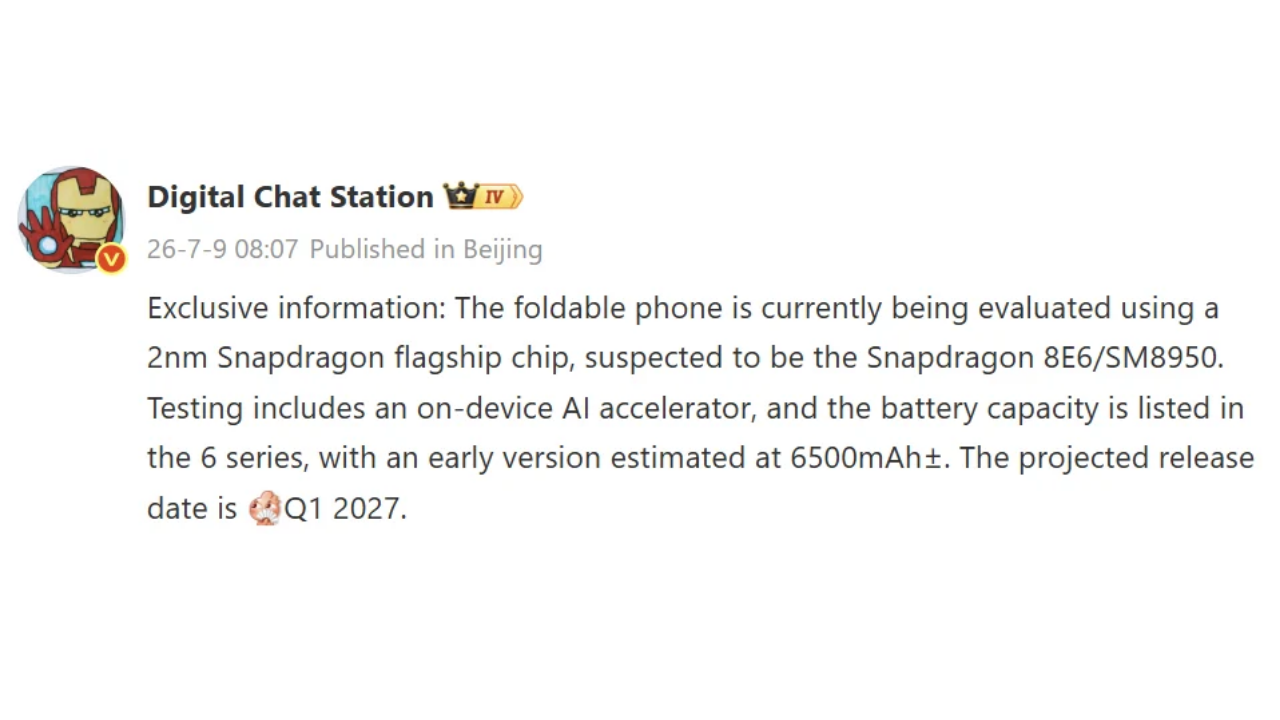 Oppo Find N7 sızıntısı