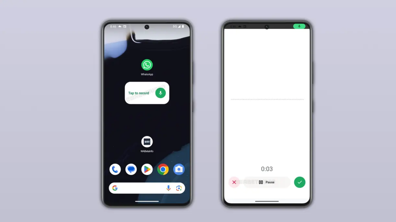 WhatsApp Sesli Mesaj Widget'ı