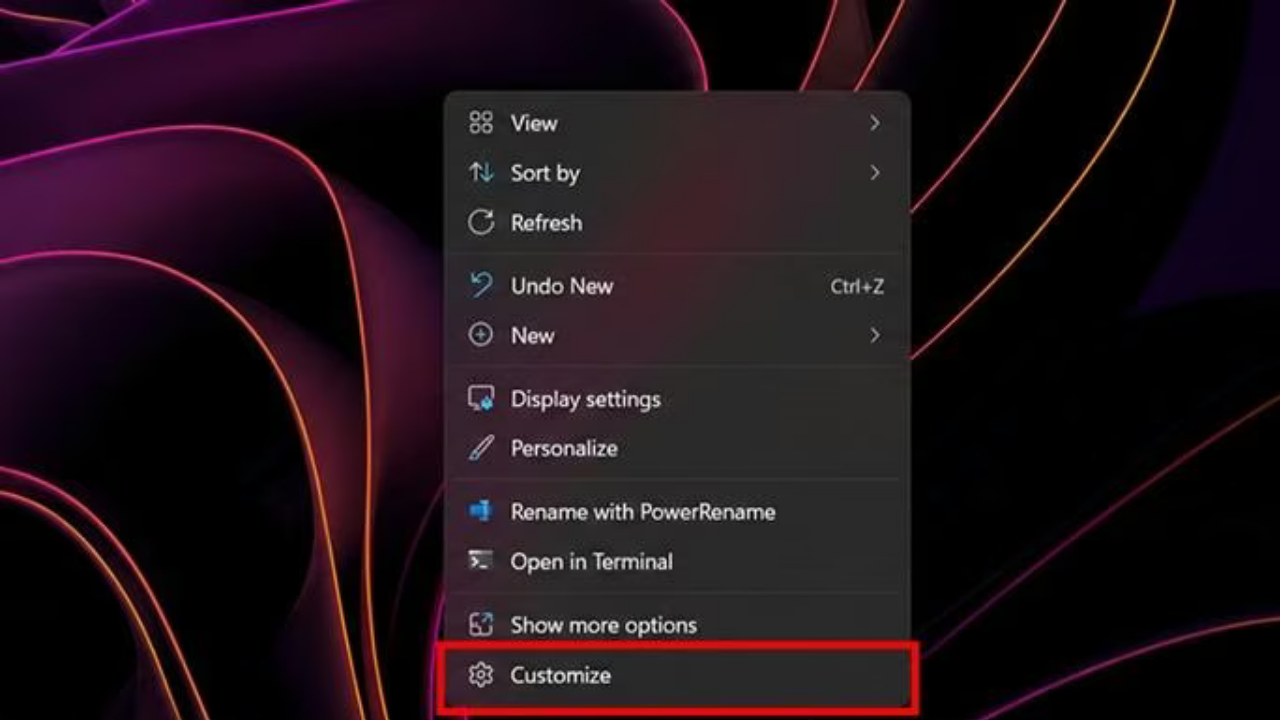 Windows 11 Sağ Tık Menüsü