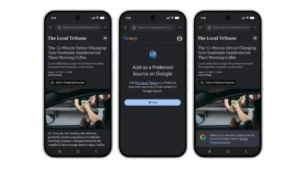Google Arama tercihi