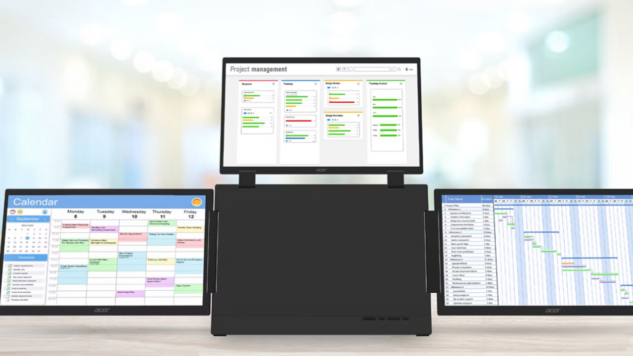 Acer taşınabilir monitör PD163Q-P3