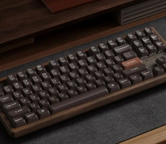 Keychron K8 HE Ahşap Klavye Modeli Satışa Çıktı Keychron K8 HE ahşap klavye