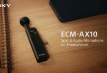 Sony ECM-AX10 USB-C Bağlantısı ve Kulaklık Girişiyle Geliyor Sony ECM AX10 mikrofon