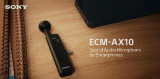 Sony ECM AX10 mikrofon