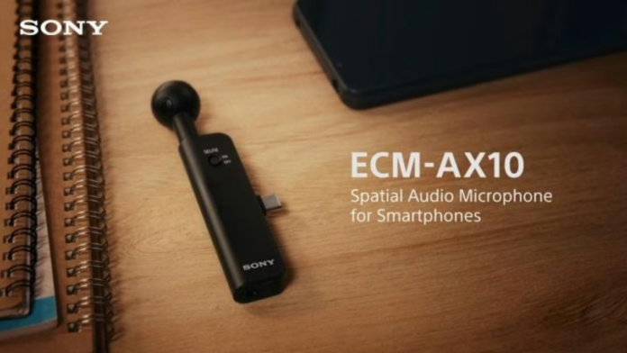 adsız tasarım-739 Sony ECM AX10 mikrofon