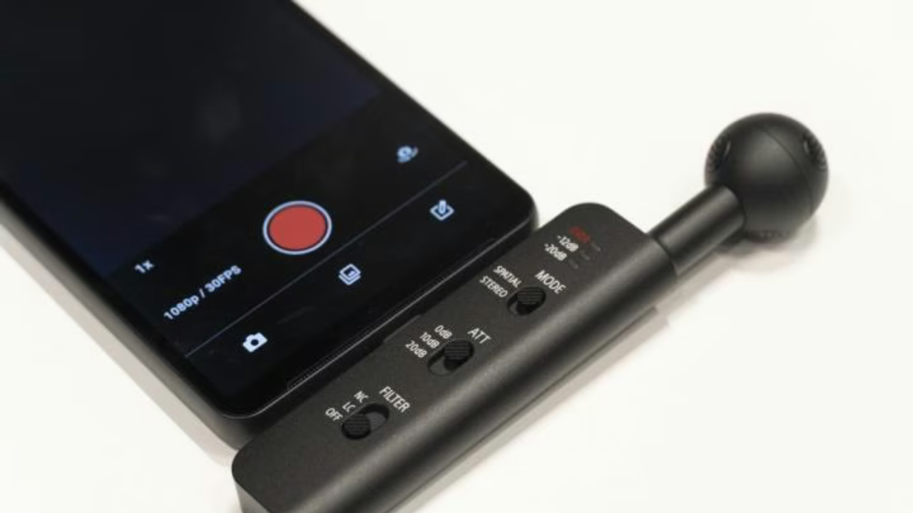 Sony ECM AX10 mikrofon