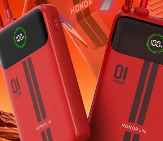 Honor Life powerbank Kırmızı Tasarımıyla Tanıtıldı Honor Life powerbank