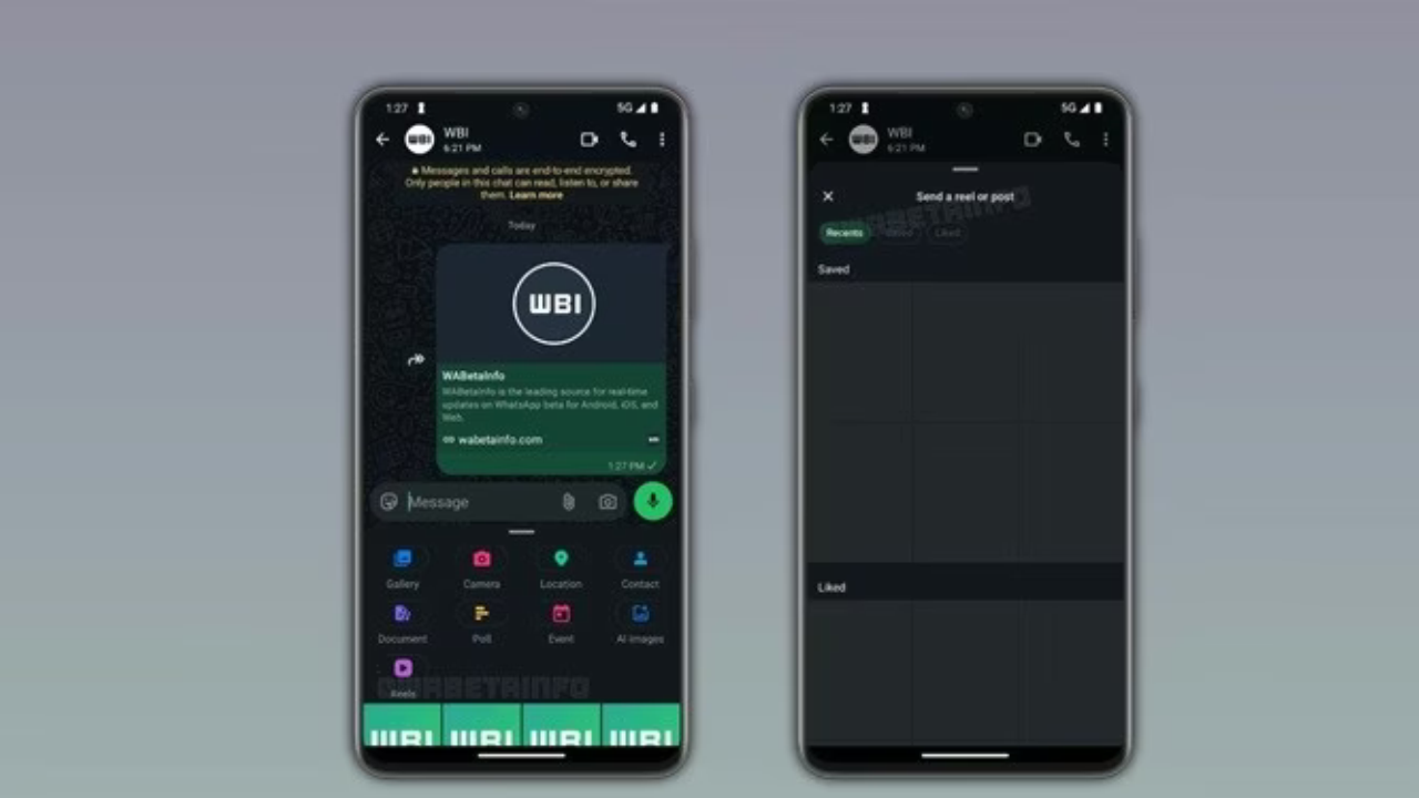 Instagram Reels paylaşımı