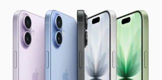 Farklı renklerde yan yana duran iPhone 17 modelleri